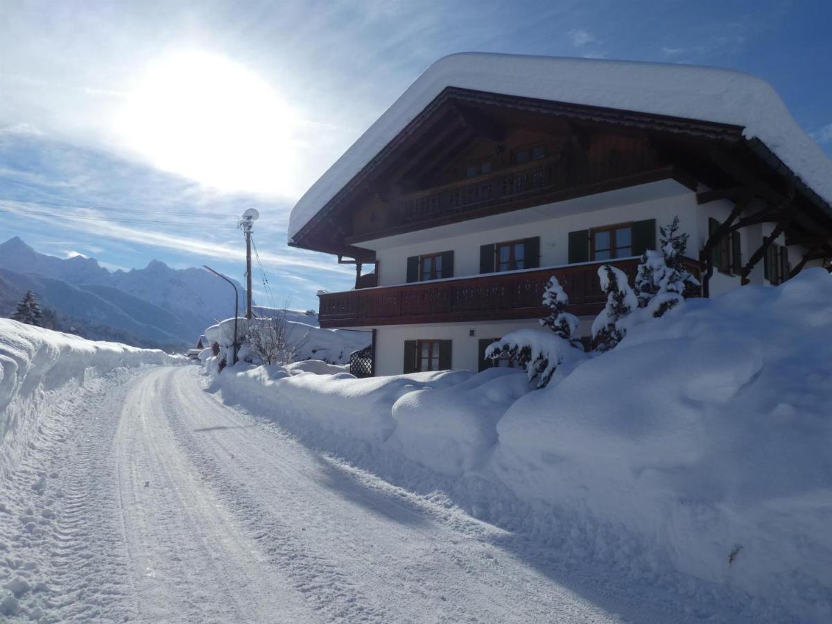 Gaestehaus Bergblick Wallgau Extérieur photo