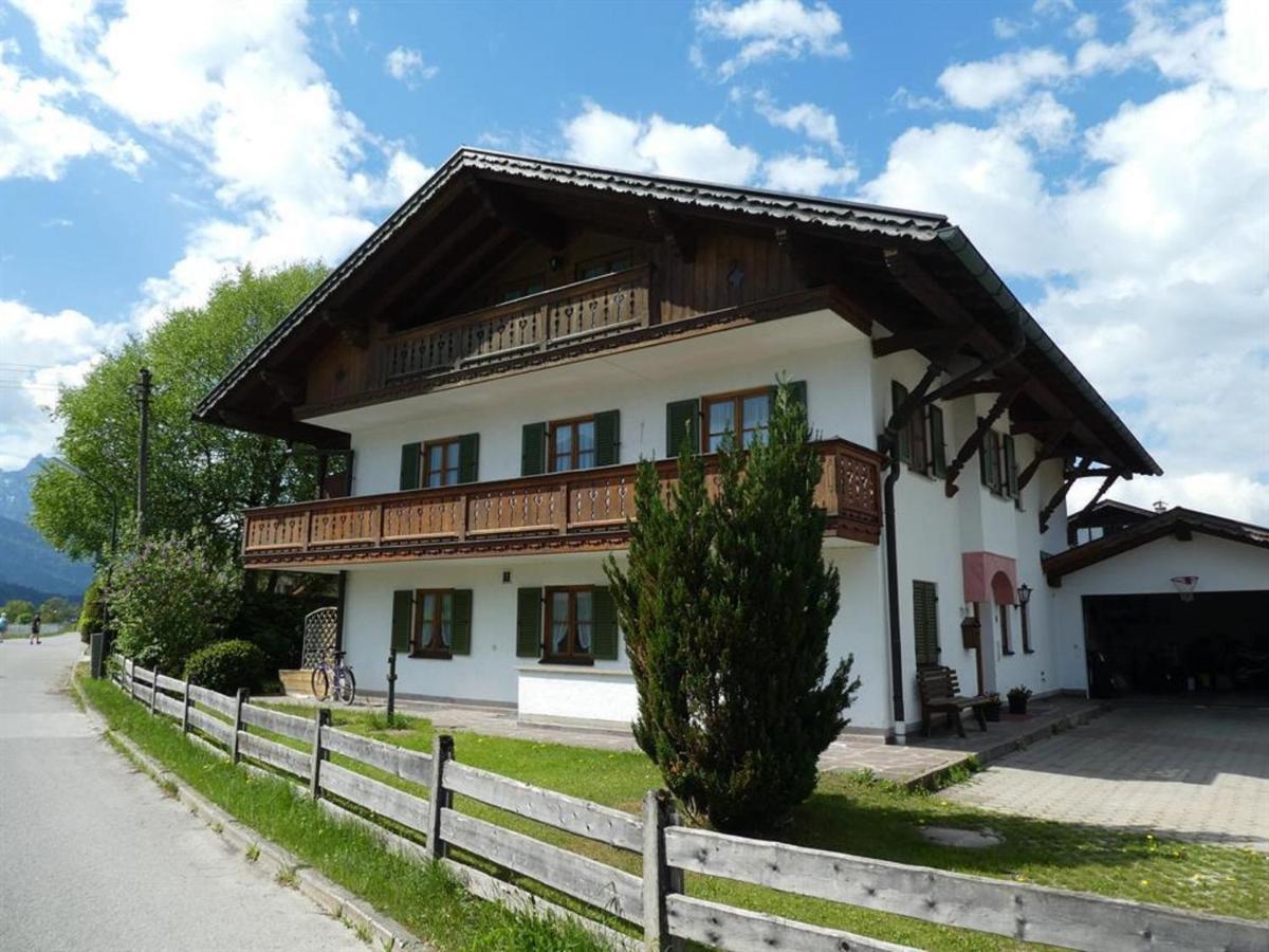 Gaestehaus Bergblick Wallgau Extérieur photo