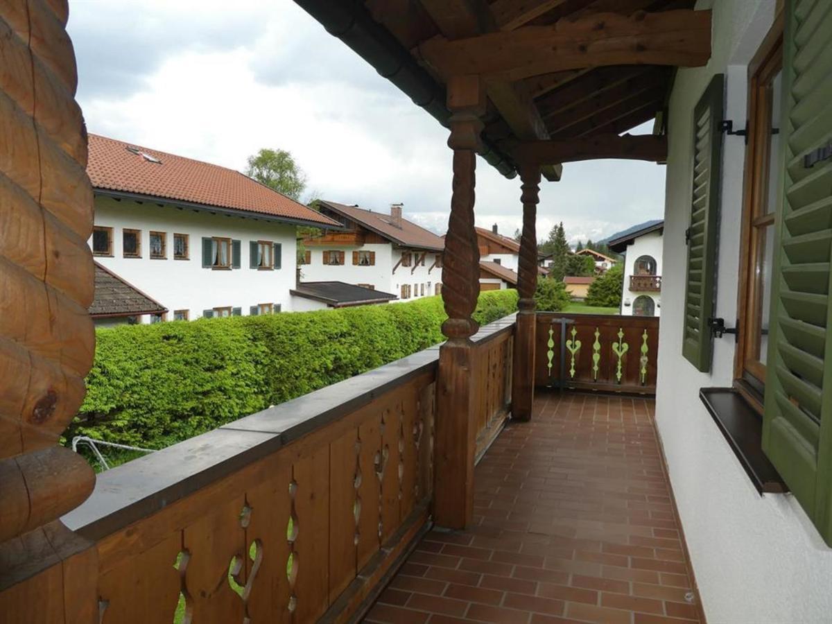 Gaestehaus Bergblick Wallgau Extérieur photo