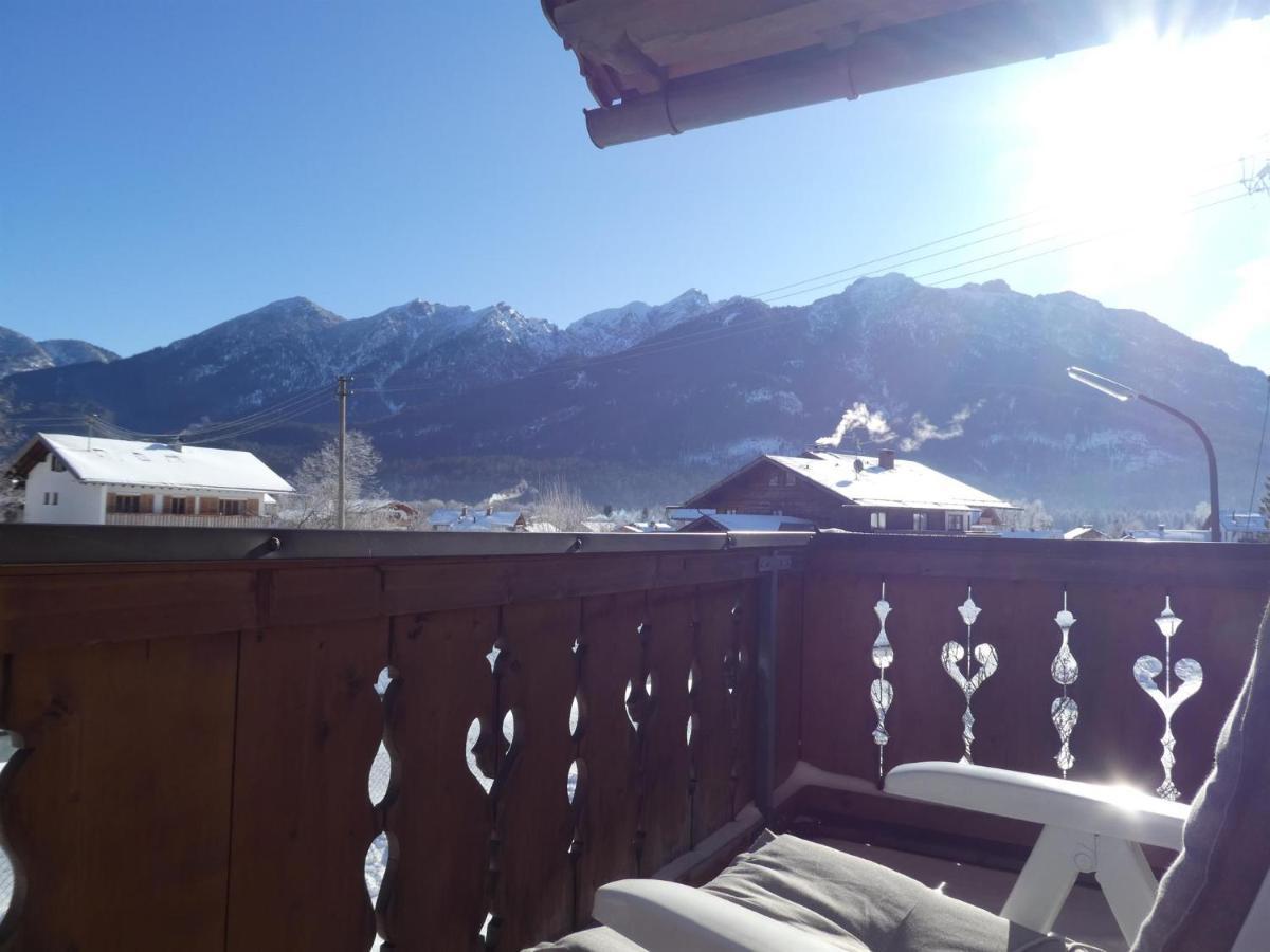 Gaestehaus Bergblick Wallgau Extérieur photo
